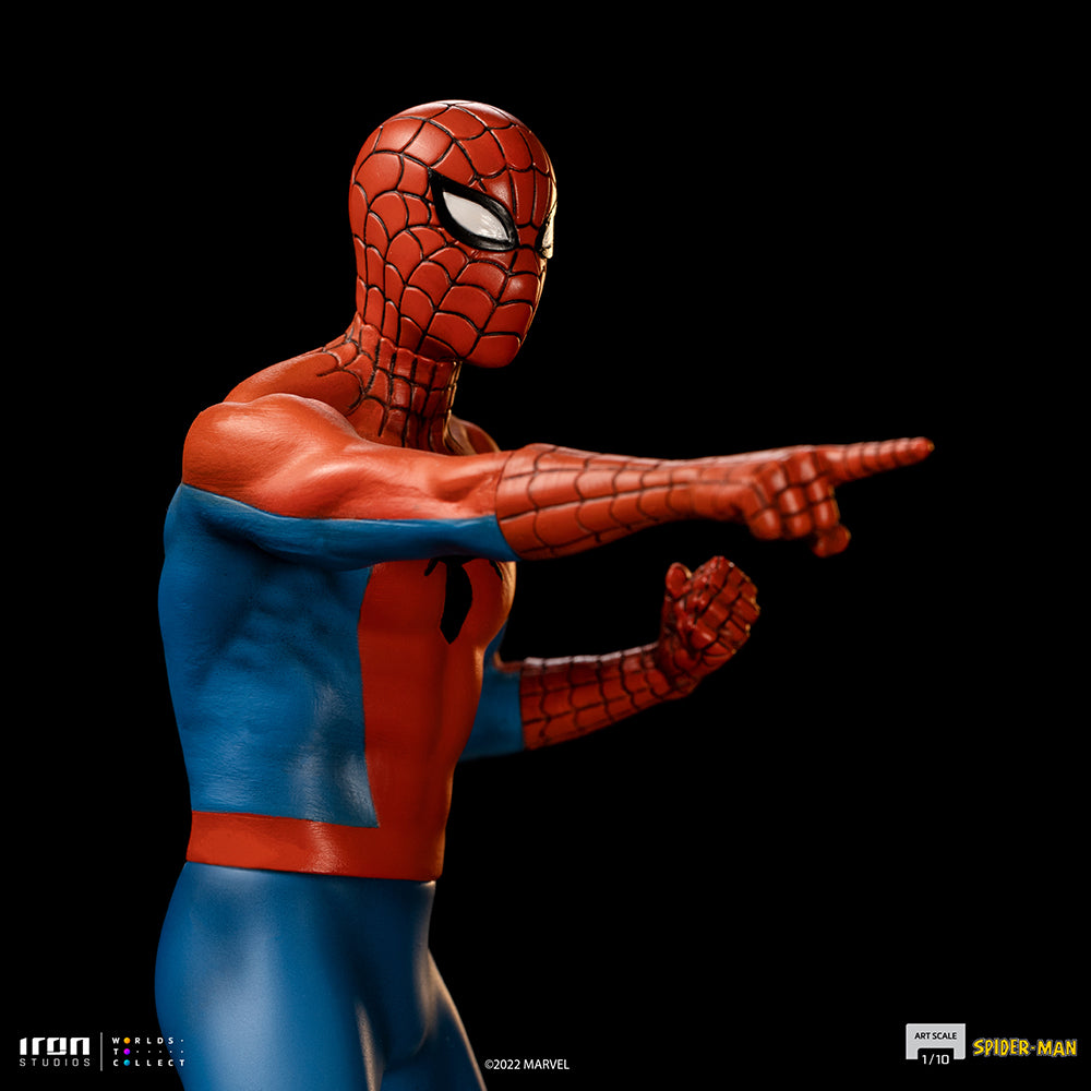PRE-ORDER Spider-Man Animated Series - Spider-Man 60s Art Scale 1/10
