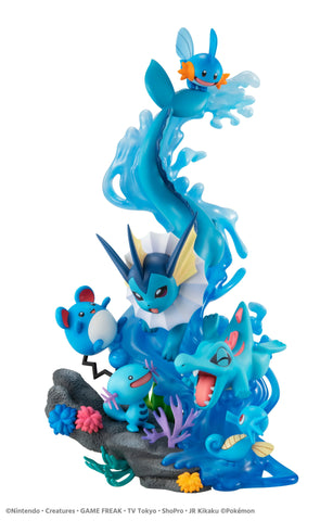 IN-STOCK MegaHouse - G.E.M. EX - Pocket Monsters - Water Type DIVE TO BLUE