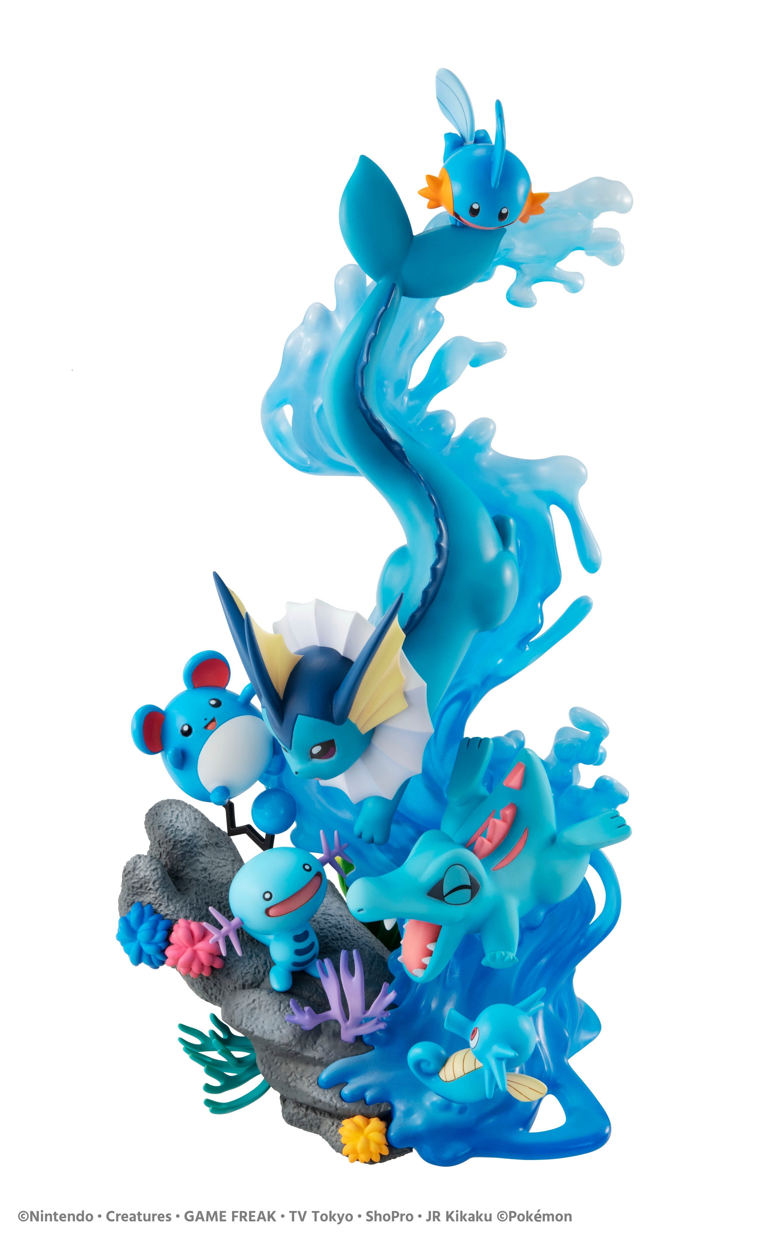 IN-STOCK MegaHouse - G.E.M. EX - Pocket Monsters - Water Type DIVE TO BLUE