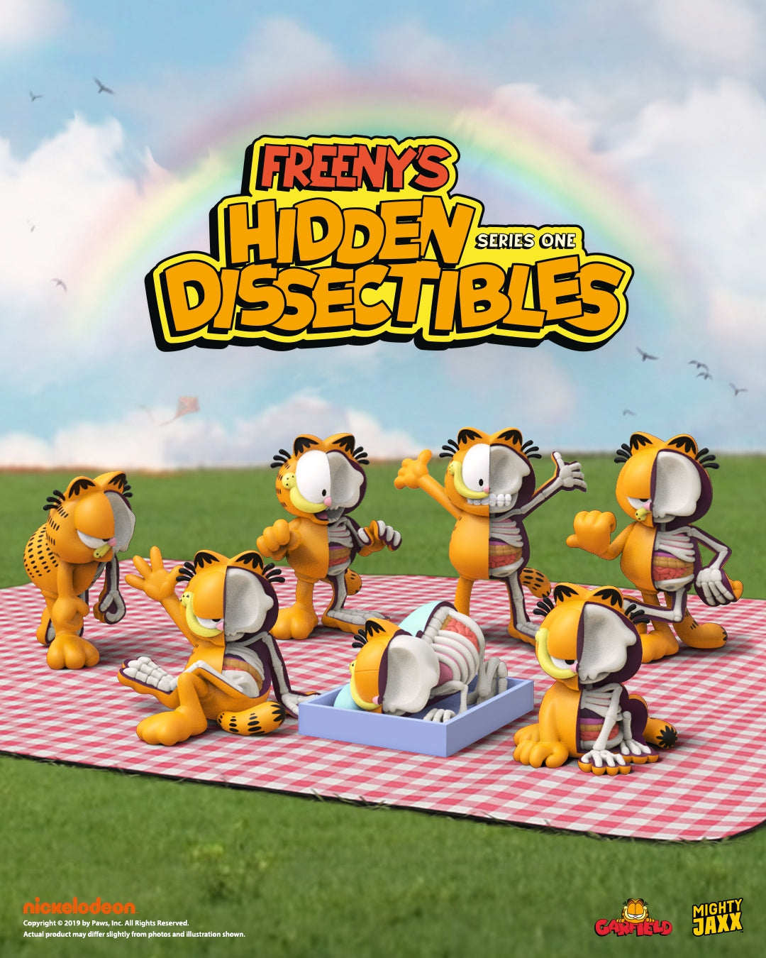 PRE-ORDER Freeny's Hidden Dissectibles: Garfield [Box of 6]