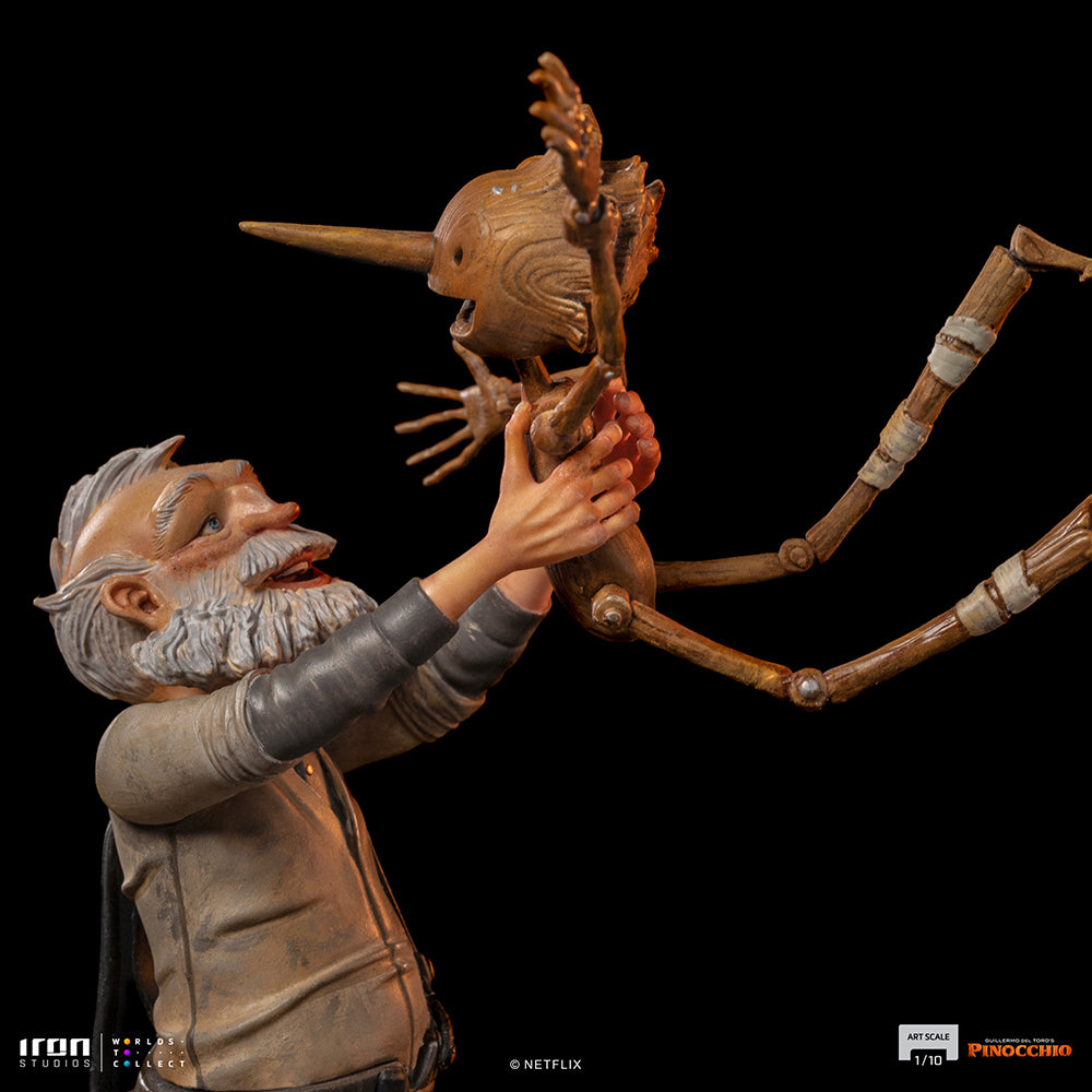 PRE-ORDER Pinocchio - Geppetto & Pinocchio Art Scale 1/10