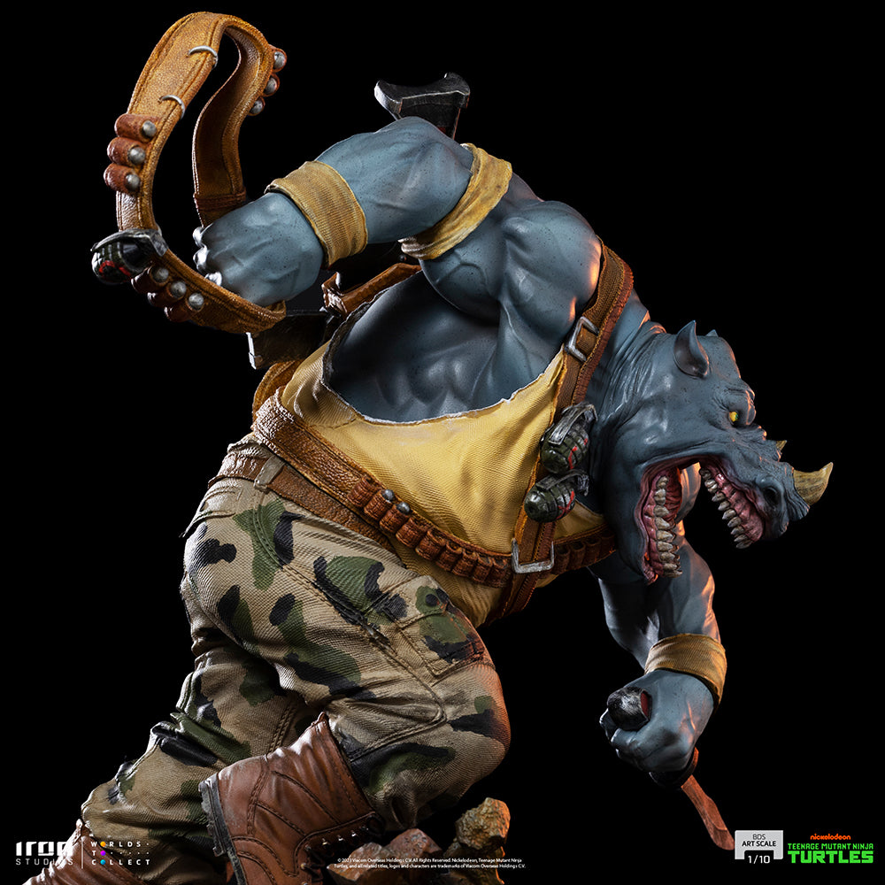 PRE-ORDER TMNT - Rocksteady BDS Art Scale 1/10