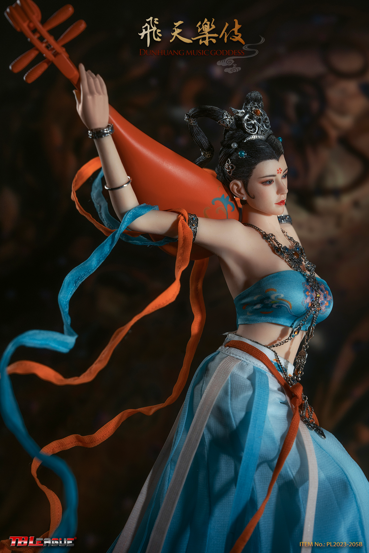 PRE-ORDER Dunhuang Music Goddess: Blue 1/6