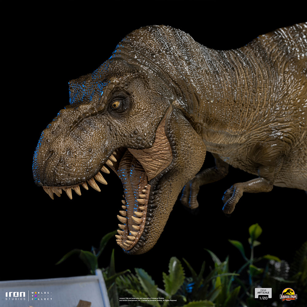 PRE-ORDER Jurassic Park - Rex and Donald Gennaro Demi Art Scale 1/20