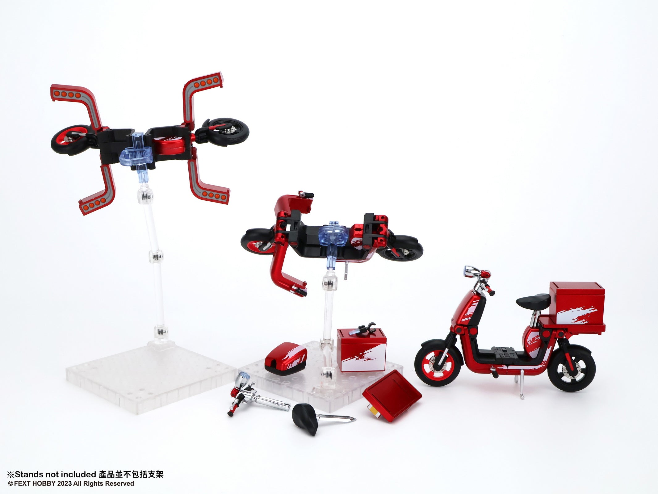 PRE-ORDER Goddess of Delivery - GB01 - Transformable Scooter Bike 1/12