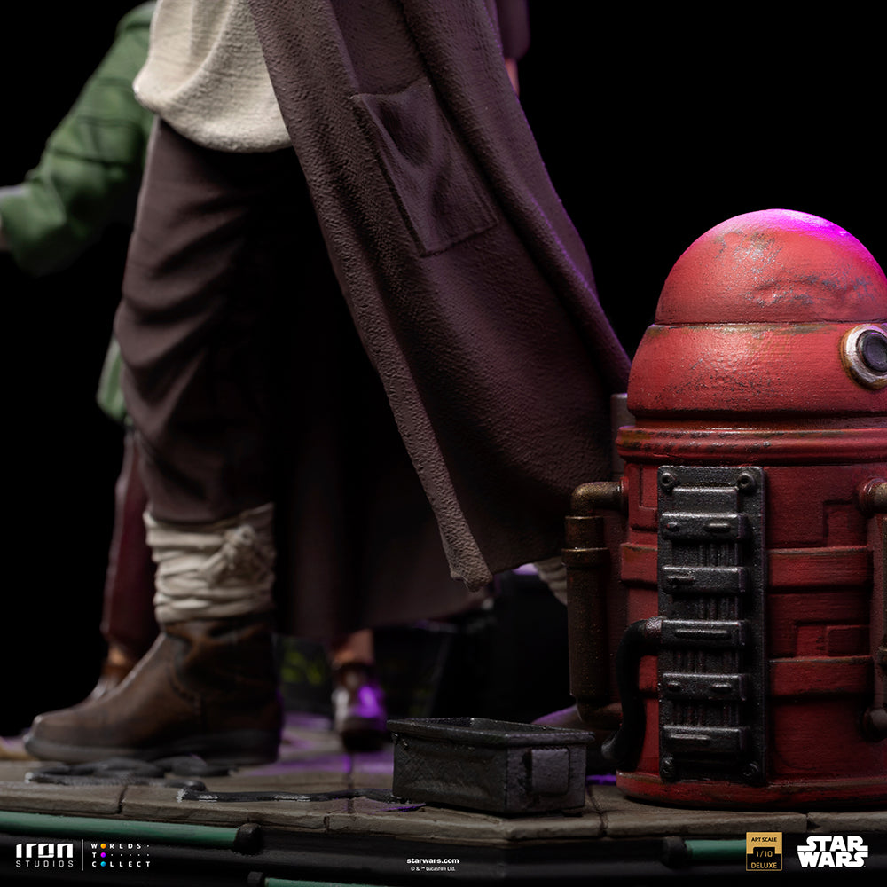 PRE-ORDER Star Wars - Obi-Wan and Young Leia BDS Art Scale 1/10
