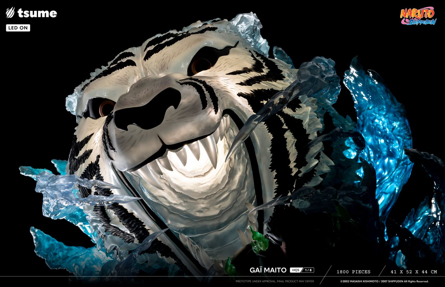 PRE-ORDER HGS - Naruto Shippuden - Might Gai 1/8