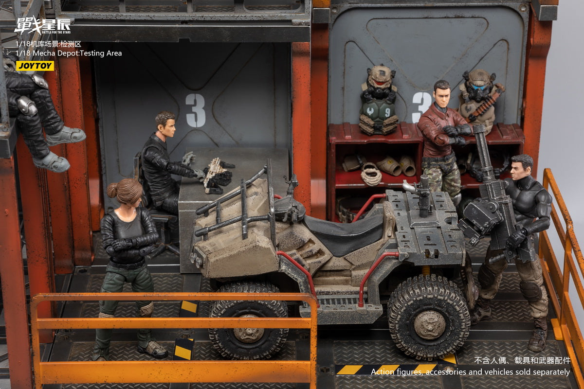 PRE-ORDER Battle For the Stars - Mecha Depot: Testing Area 1/18