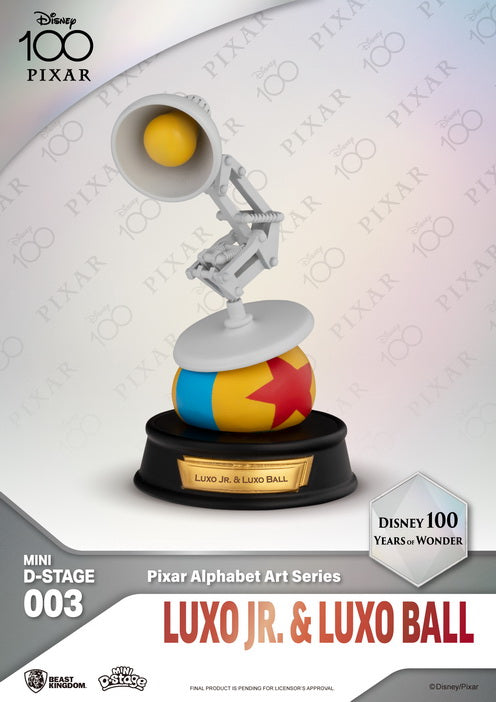 PRE-ORDER Disney 100 Years of Wonder Series Mini Diorama Stage 003 - Pixar Alphabet Art Series [Box of 6]