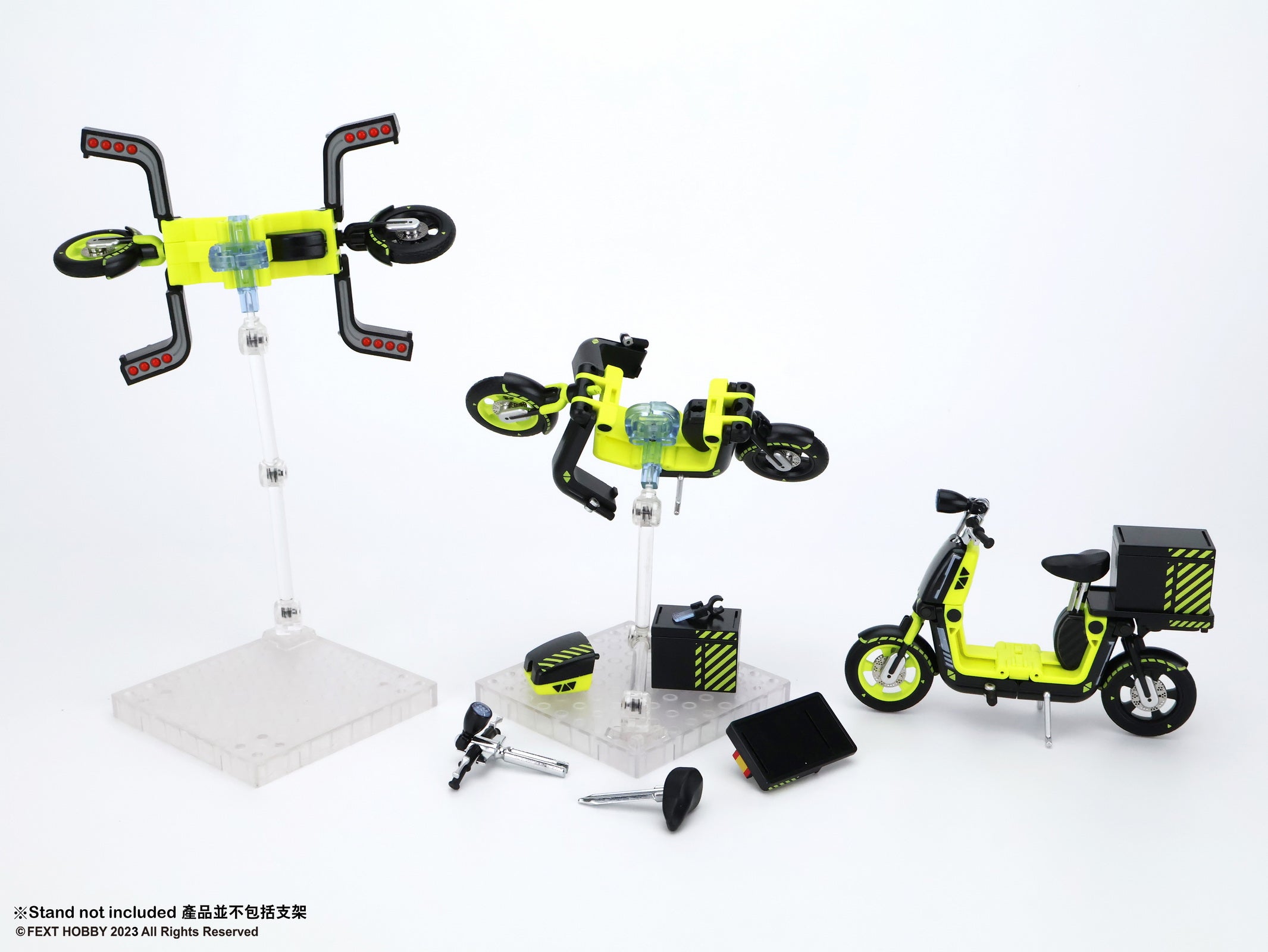 PRE-ORDER Goddess of Delivery - GB02 - Transformable Scooter Bike 1/12