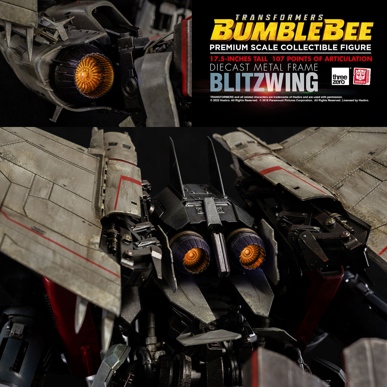 PRE-ORDER Transformers Bumblebee - Blitzwing [4th Quarter 2022 Release]