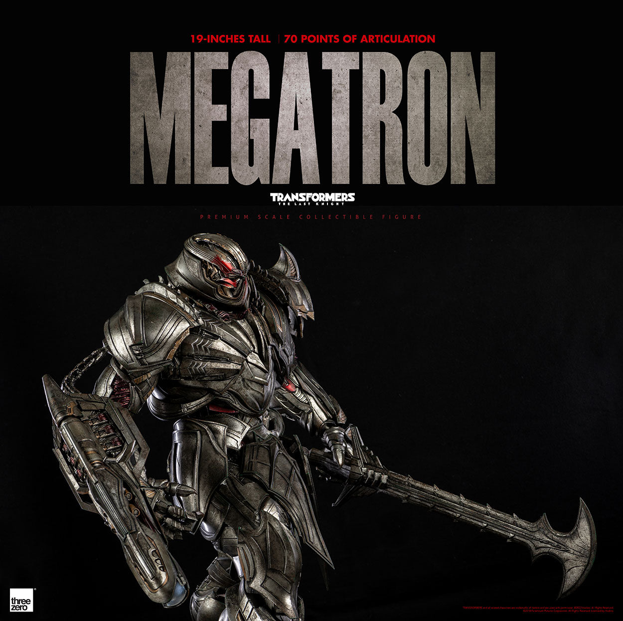 PRE-ORDER Transformers: The Last Knight - Megatron [4th Quarter 2022 Release]