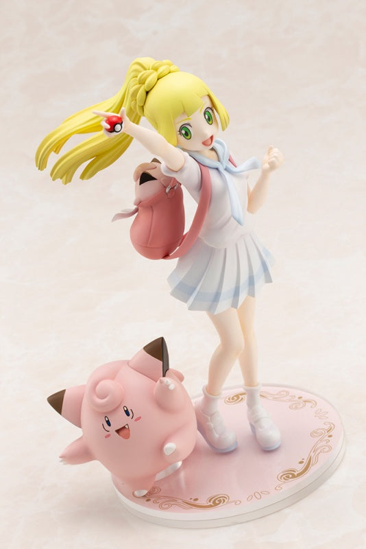 PRE-ORDER Pokémon Figure Series - Pocket Monsters Ultra Sun & Ultra Moon - Lilie and Clefairy: Powered Z-Form 1/8 [EXCLUSIVE] [2nd Release]