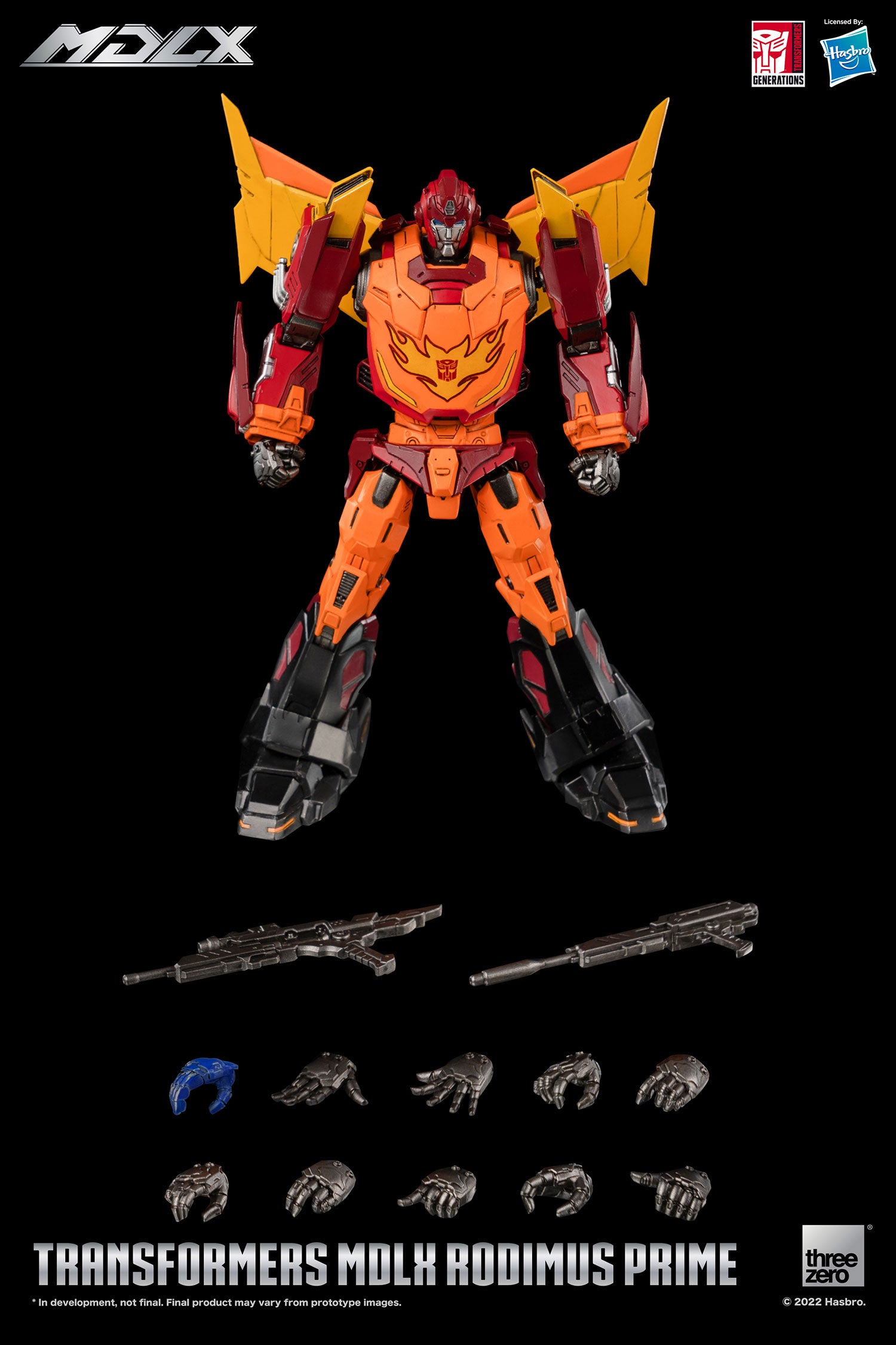 PRE-ORDER Transformers - MDLX Rodimus Prime