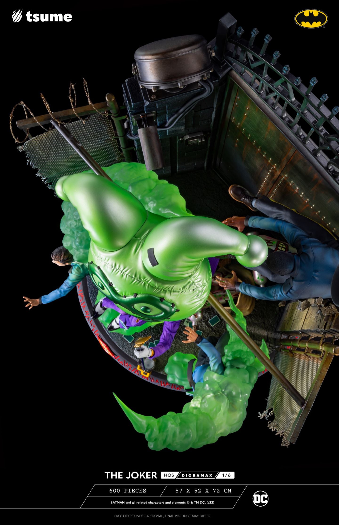 PRE-ORDER HQS Dioramax - The Joker 1/6
