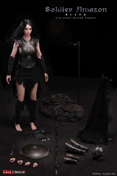 PRE-ORDER Soldier Amazon: Black 1/6