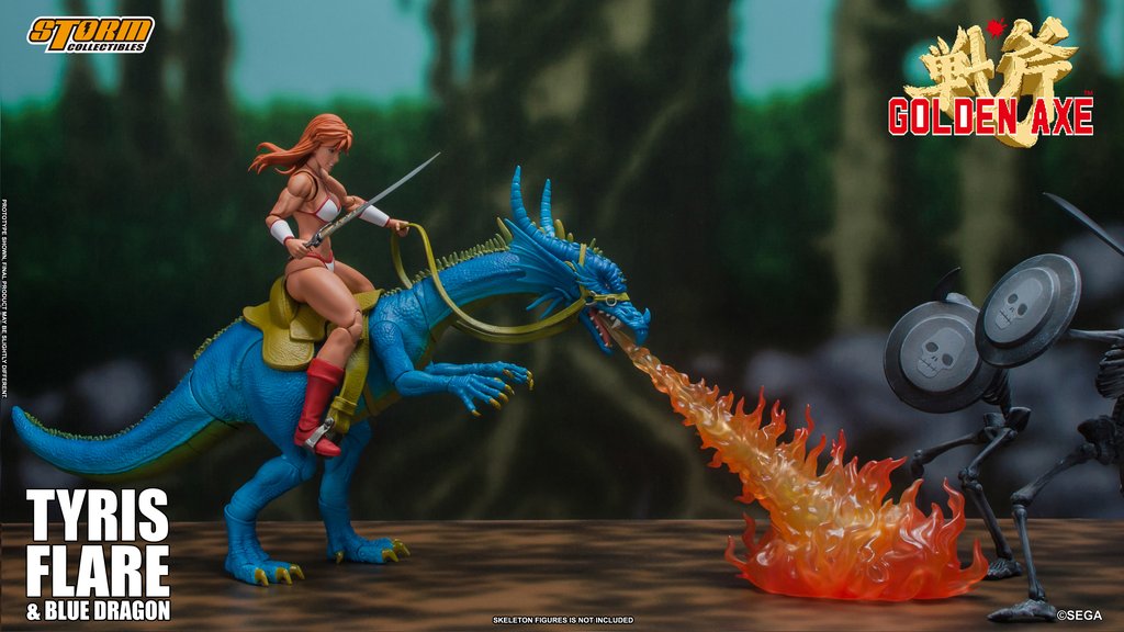 PRE-ORDER Golden Axe - Tyris Flare and Blue Dragon
