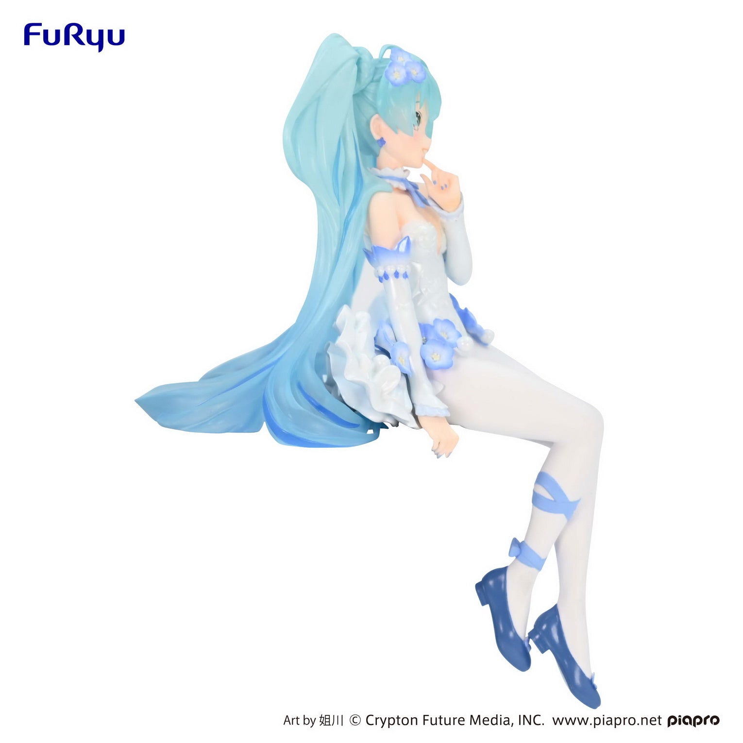 PRE-ORDER Vocaloid Noodle Stopper Figure - Hatsune Miku: Flower Fairy Nemophila [July 2023 Release]