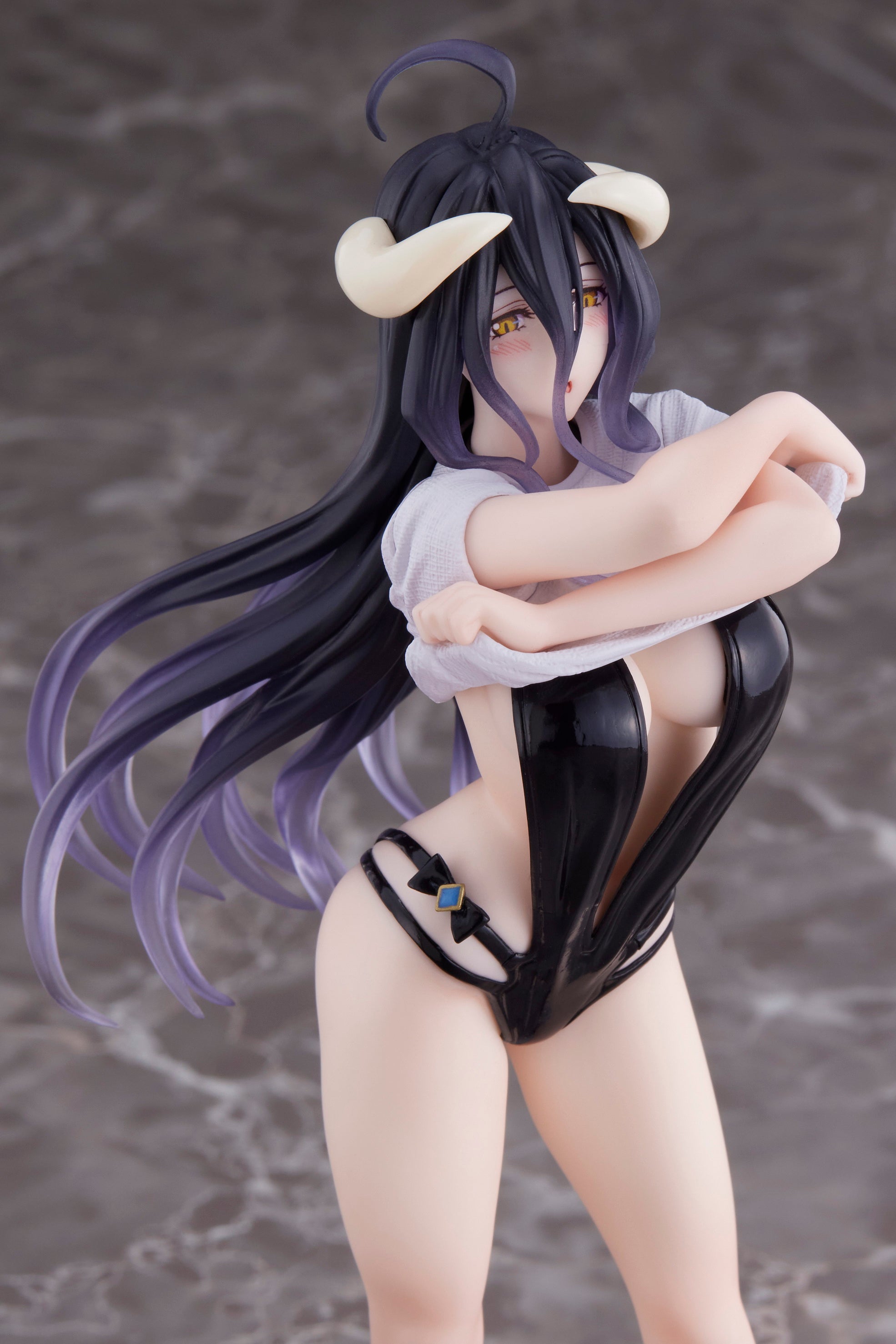 IN-STOCK Taito - Overlord IV Coreful Figure - Albedo: T-Shirt Swimsuit Ver.
