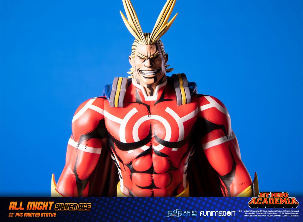 IN-STOCK First4Figures - My Hero Academia - All Might: Silver Age