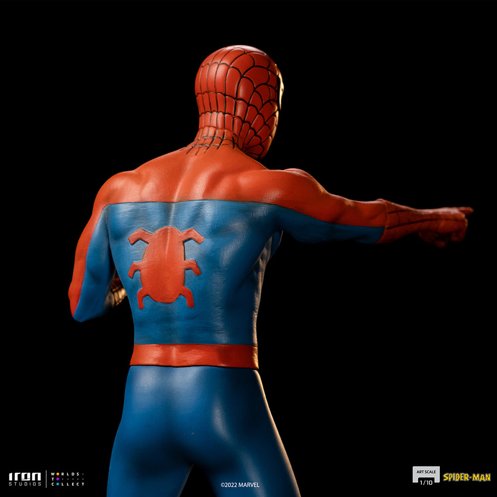 PRE-ORDER Spider-Man Animated Series - Spider-Man 60s Art Scale 1/10