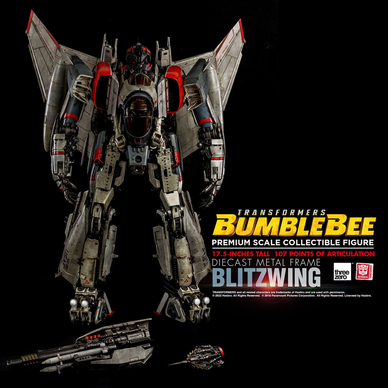 PRE-ORDER Transformers Bumblebee - Blitzwing [4th Quarter 2022 Release]