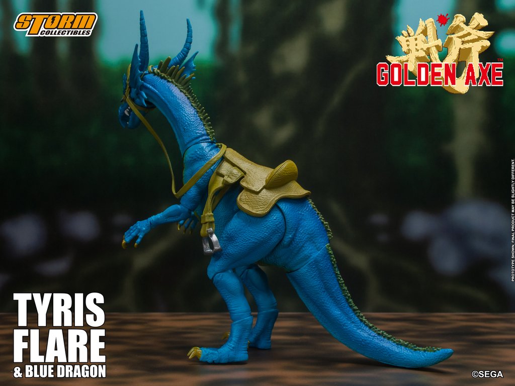 PRE-ORDER Golden Axe - Tyris Flare and Blue Dragon