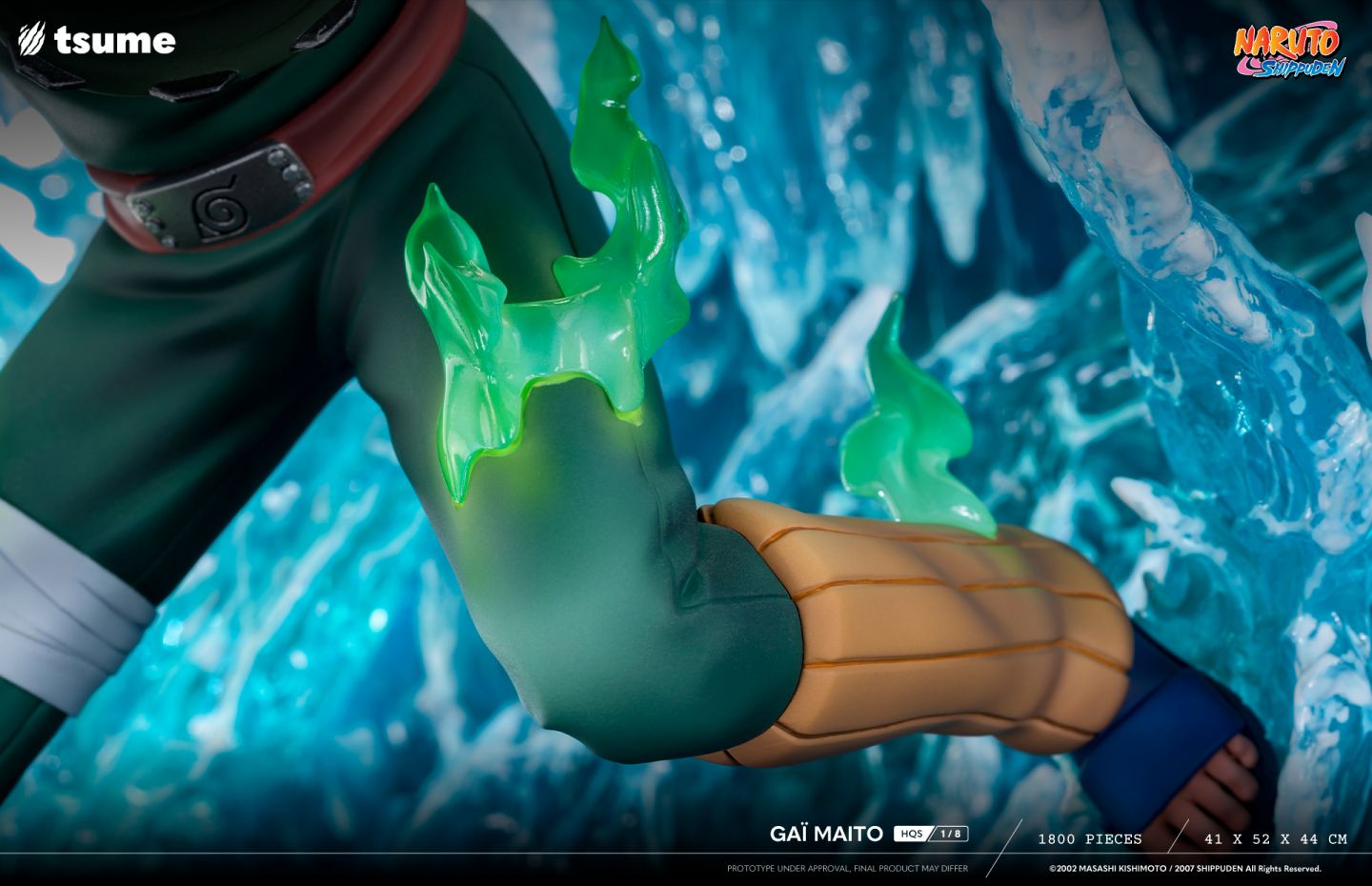 PRE-ORDER HGS - Naruto Shippuden - Might Gai 1/8