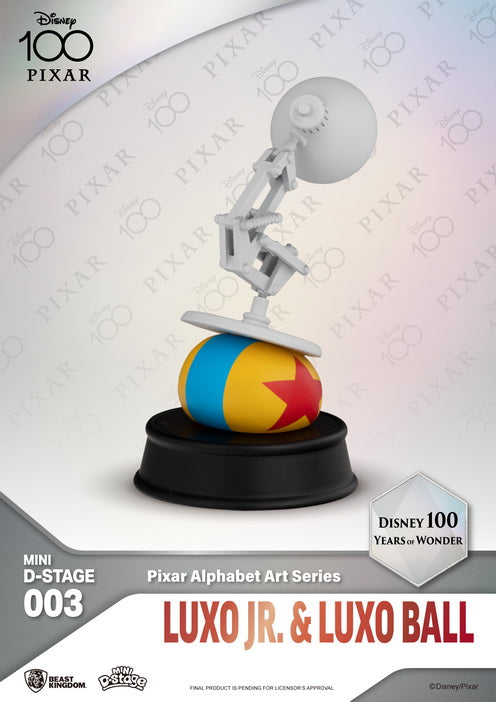 PRE-ORDER Disney 100 Years of Wonder Series Mini Diorama Stage 003 - Pixar Alphabet Art Series [Box of 6]