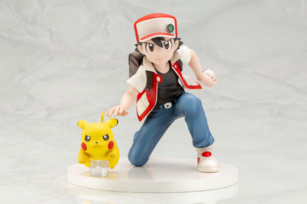 IN-STOCK Kotobukiya - Pokémon Center Original Figure - Red & Pikachu 1/8 [EXCLUSIVE]