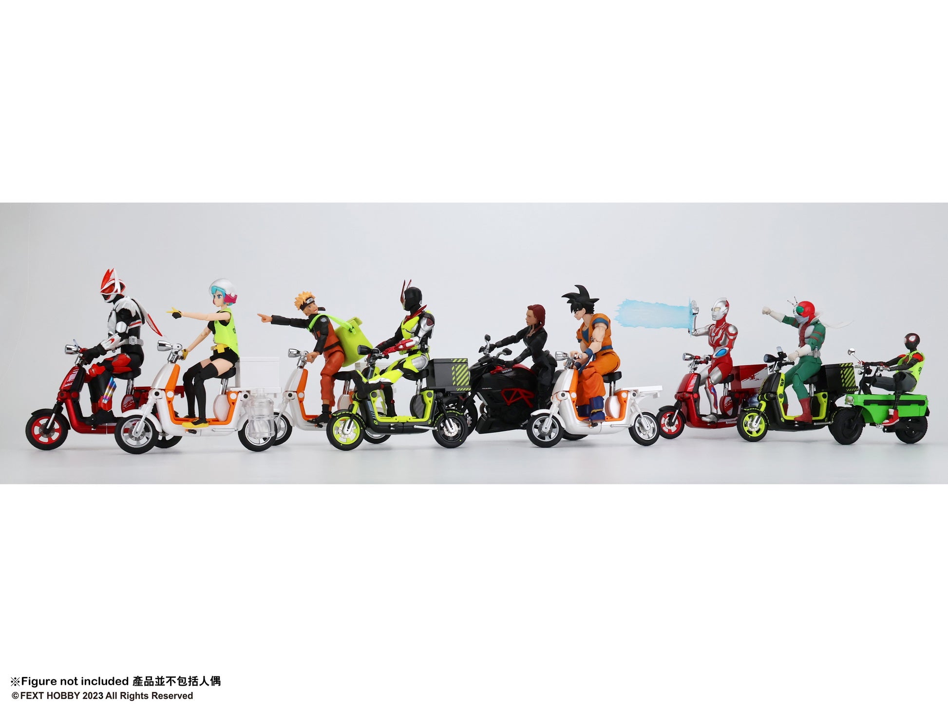 PRE-ORDER Goddess of Delivery - GB02 - Transformable Scooter Bike 1/12