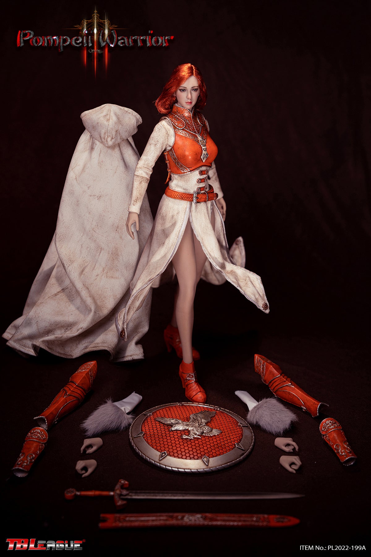 PRE-ORDER Pompeii Warrior: Orange 1/6
