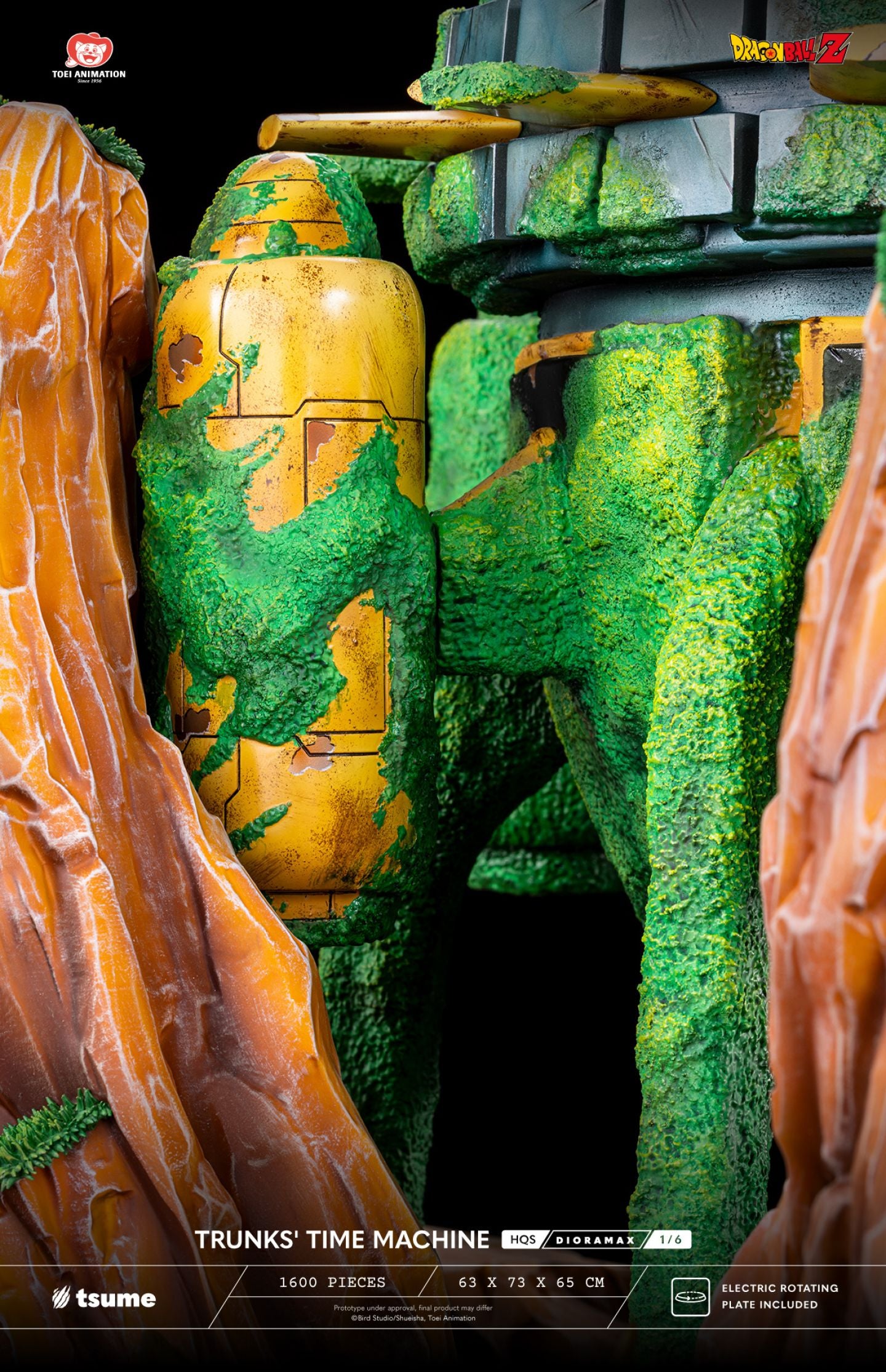 PRE-ORDER HQS Dioramax - Dragon Ball Z - Trunks' Time Machine 1/6