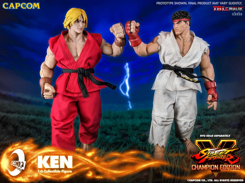 PRE-ORDER Street Fighter V - Ken Masters 1/6