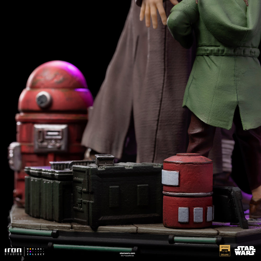 PRE-ORDER Star Wars - Obi-Wan and Young Leia BDS Art Scale 1/10