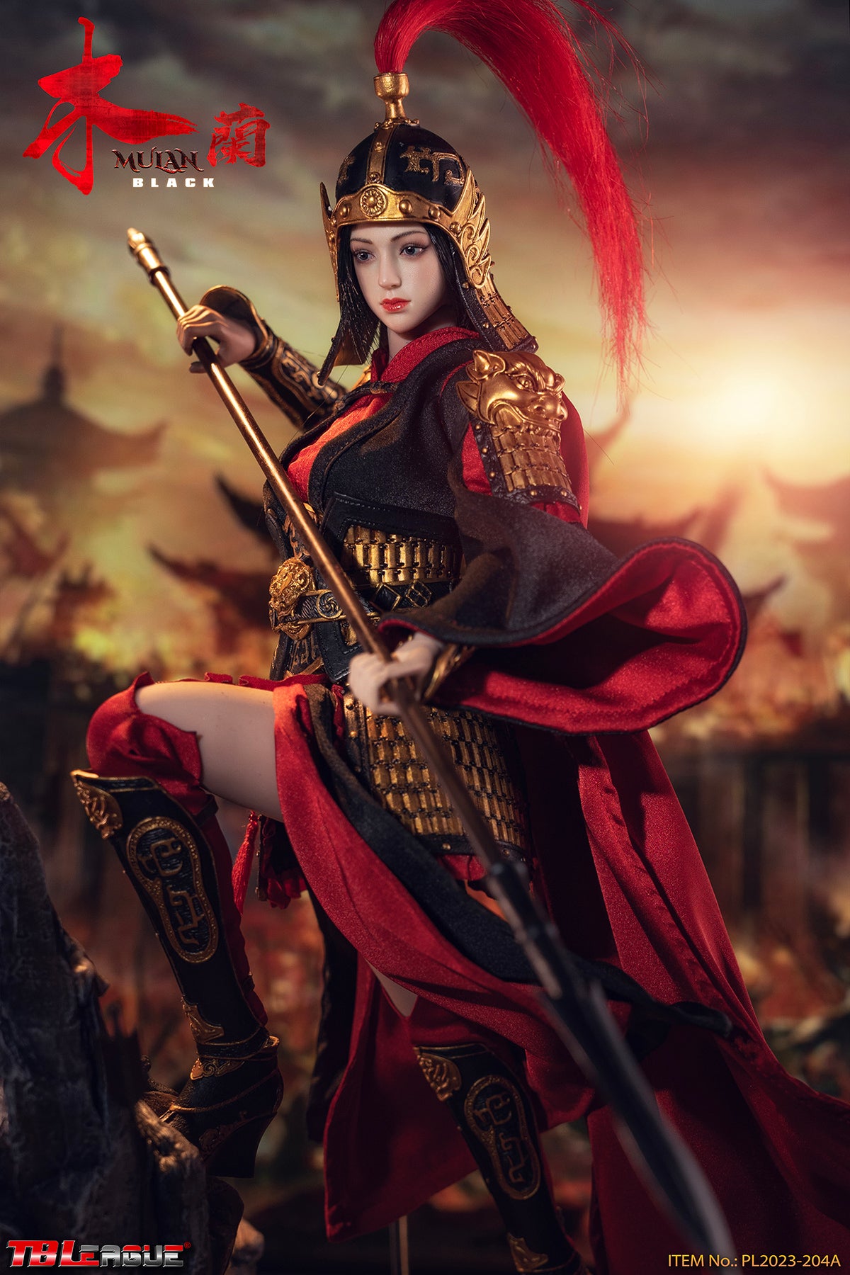 PRE-ORDER Mulan: Black 1/6