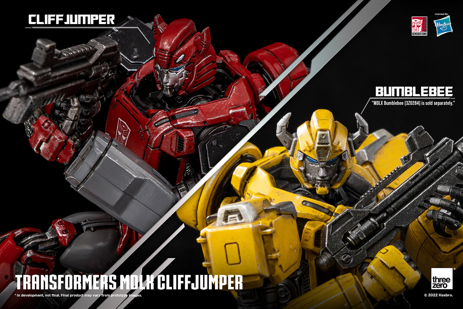 PRE-ORDER Transformers - MDLX Cliffjumper