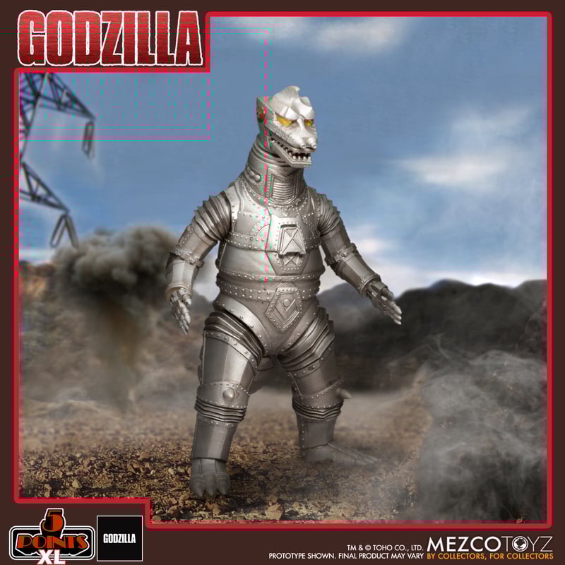 PRE-ORDER 5 Points XL - Godzilla vs Mechagodzilla (1974) Three Figure Boxed Set