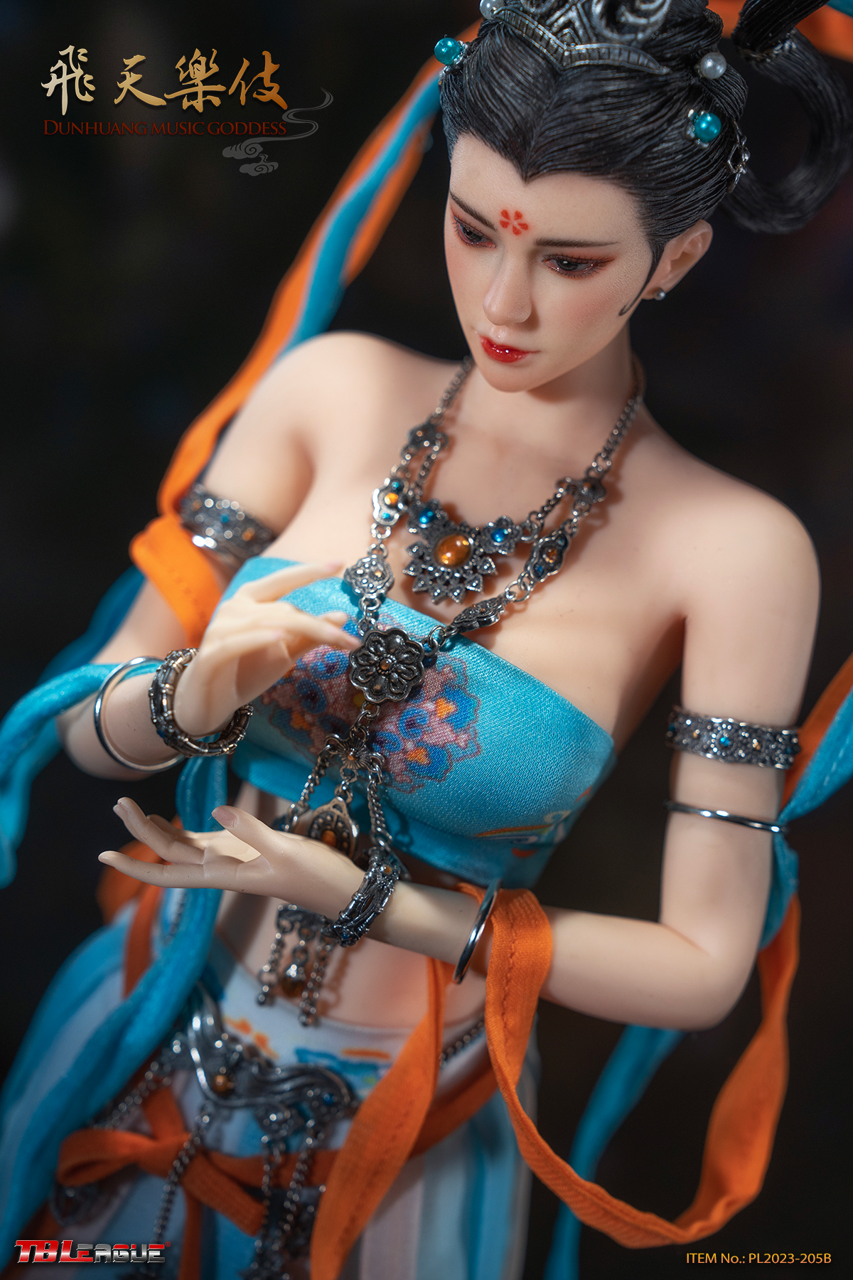 PRE-ORDER Dunhuang Music Goddess: Blue 1/6