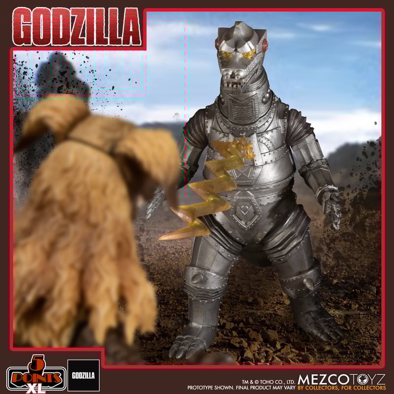 PRE-ORDER 5 Points XL - Godzilla vs Mechagodzilla (1974) Three Figure Boxed Set