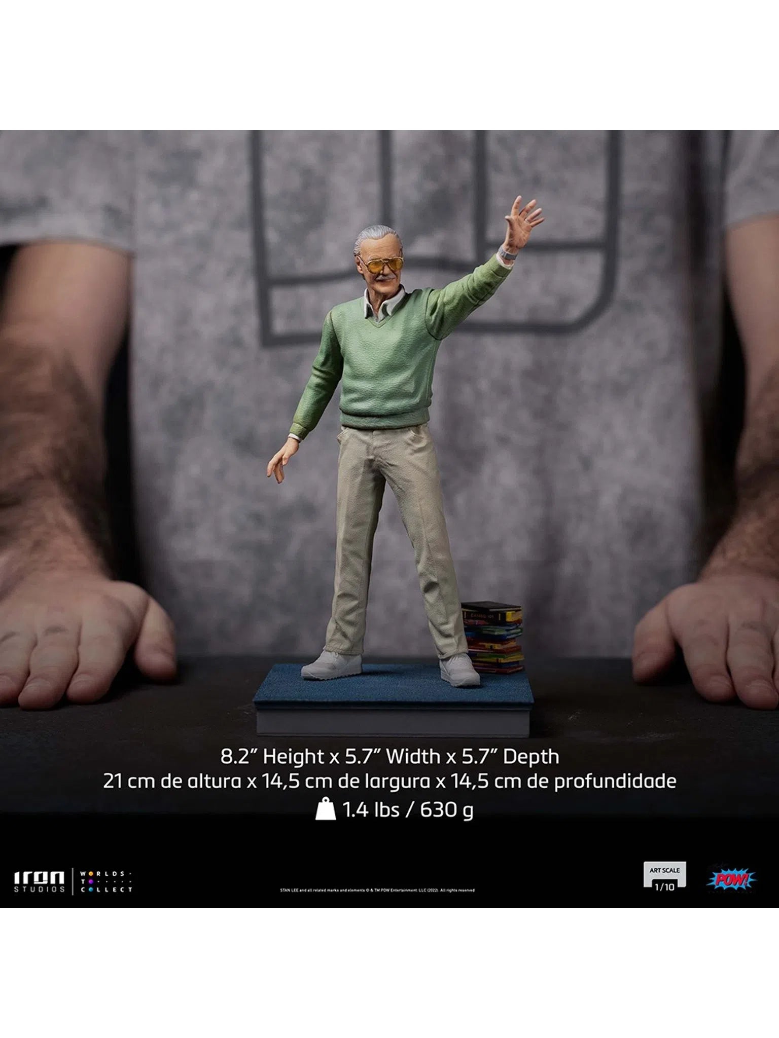 PRE-ORDER Pow! Studios - Stan Lee Legendary Years Art Scale 1/10