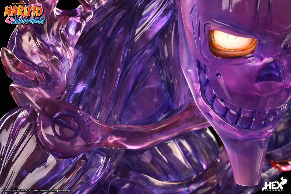 IN-STOCK HEX Collectibles - Naruto Shippuden - Uchiha Sasuke: Kekkei genkai, Mangekyo Sharingan: Susano’o 1/8
