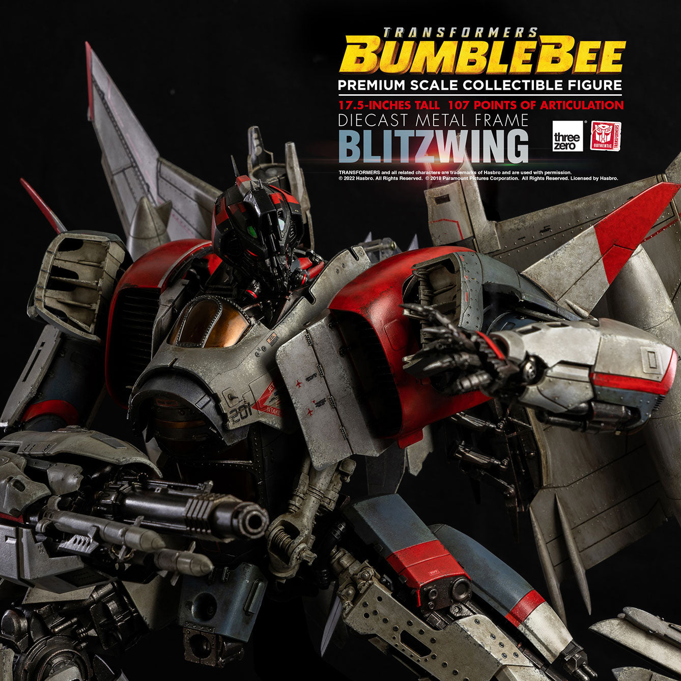 PRE-ORDER Transformers Bumblebee - Blitzwing [4th Quarter 2022 Release]