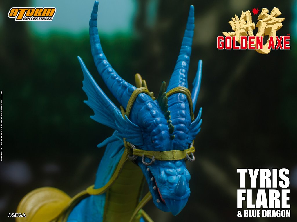 PRE-ORDER Golden Axe - Tyris Flare and Blue Dragon