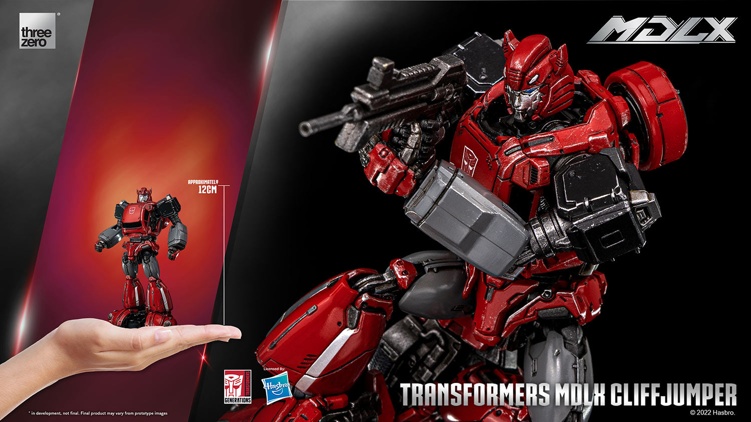 PRE-ORDER Transformers - MDLX Cliffjumper