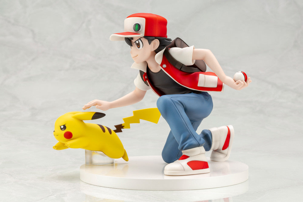 IN-STOCK Kotobukiya - Pokémon Center Original Figure - Red & Pikachu 1/8 [EXCLUSIVE]
