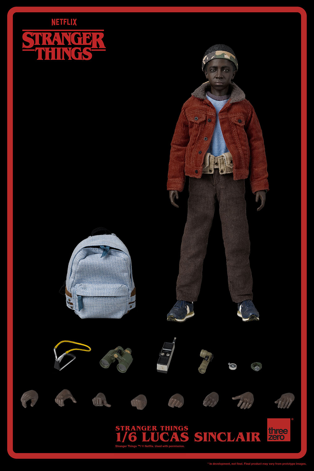 PRE-ORDER Stranger Things - Lucas Sinclair 1/6
