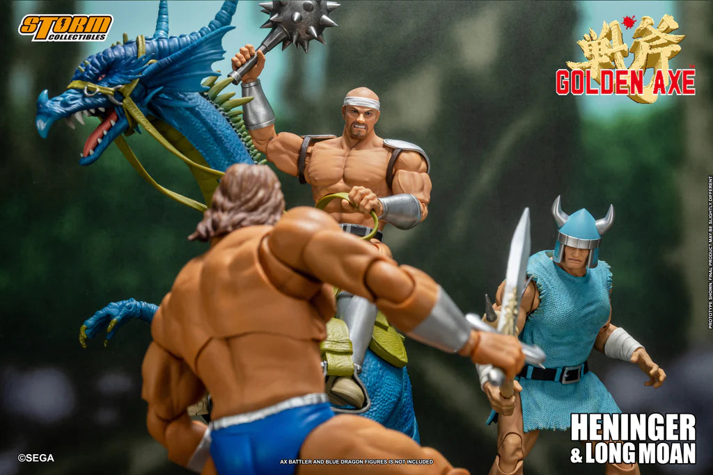 PRE-ORDER Golden Axe - Heninger & Long Moan 2 Pack