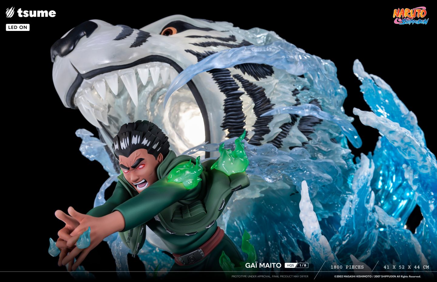 PRE-ORDER HGS - Naruto Shippuden - Might Gai 1/8