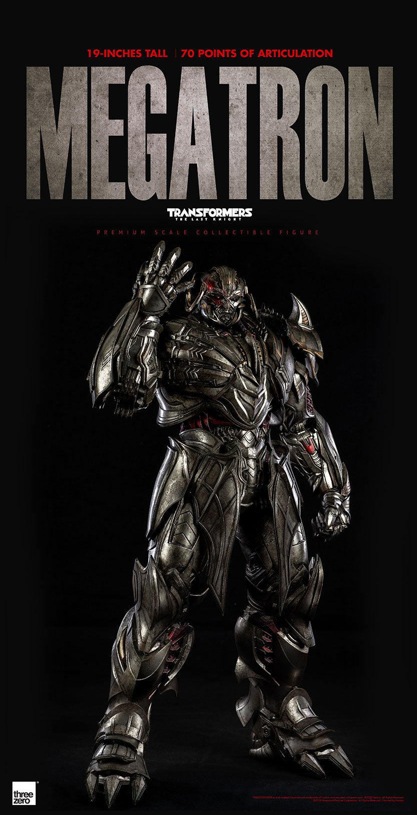 PRE-ORDER Transformers: The Last Knight - Megatron [4th Quarter 2022 Release]